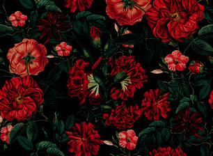 Botanical Garden VSF013 by VS Fashion Studio Seamless Repeat Royalty ...