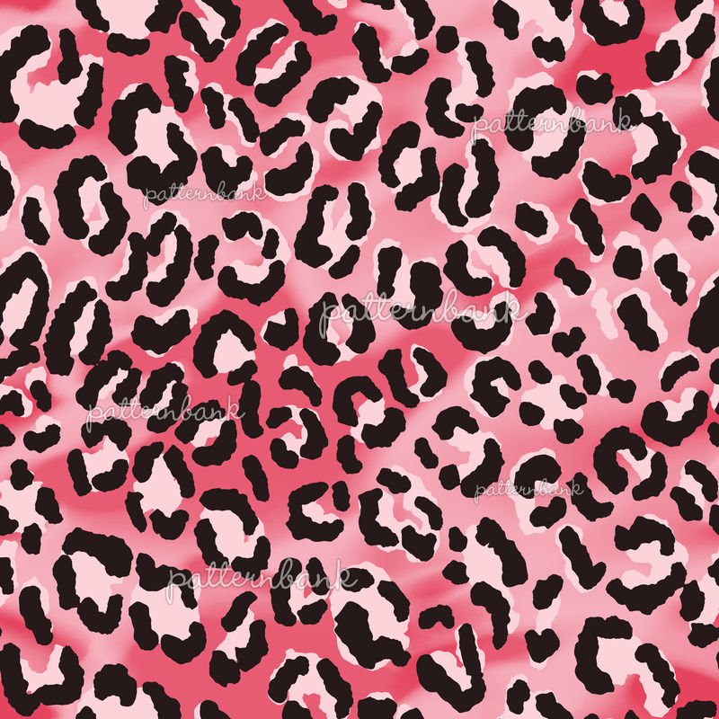 Pink Tones Leopard With Texture Mix by cd-design Seamless Repeat ...