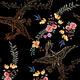 Spring/Summer 2021 Print & Pattern Trend forecast - Kimono Dragon. -  Patternbank