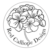 Red Calliope Design by Dora Erdei